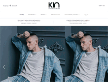 Tablet Screenshot of kinlosangeles.com